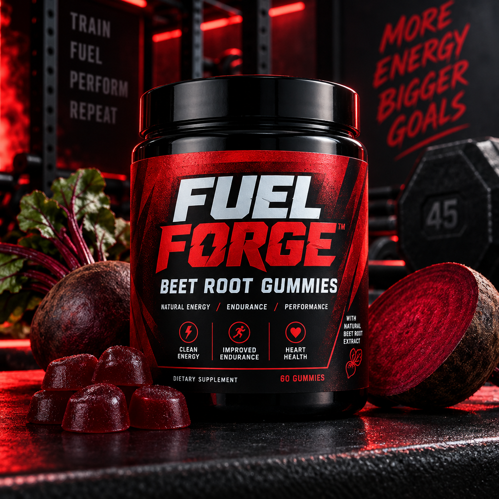 Fuel Forge Beet Root Gummies hero product shot