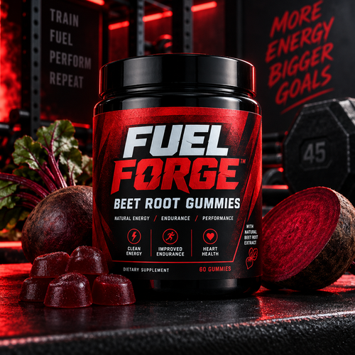 Fuel Forge Beet Root Gummies hero product shot